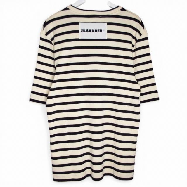 未使用品 ジルサンダープラス JIL SANDER＋ タグ付き 新品 ボーダーＴシャツ