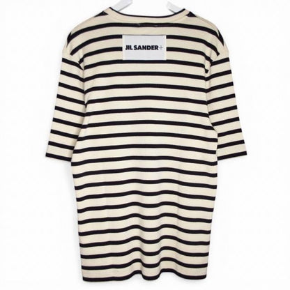 未使用品 ジルサンダープラス JIL SANDER＋ タグ付き 新品 ボーダーＴシャツ