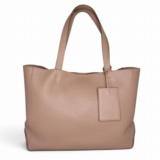 トッズ TOD'S トートバッグ シボレザー ベージュ