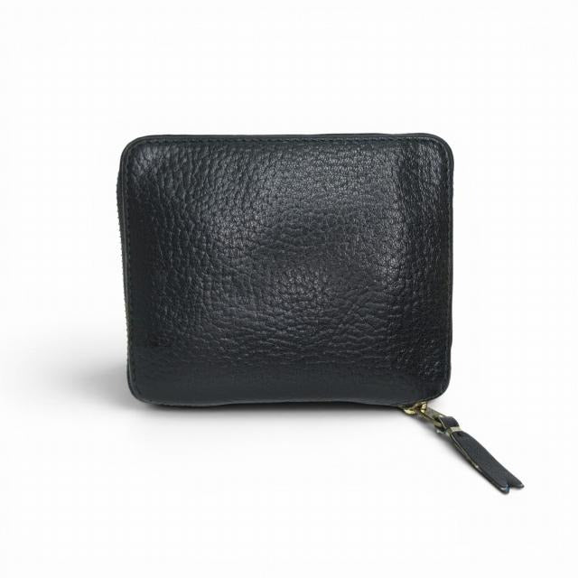 コムデギャルソン COMME des GARCONS 二つ折り財布 ラウンドジップ レザー