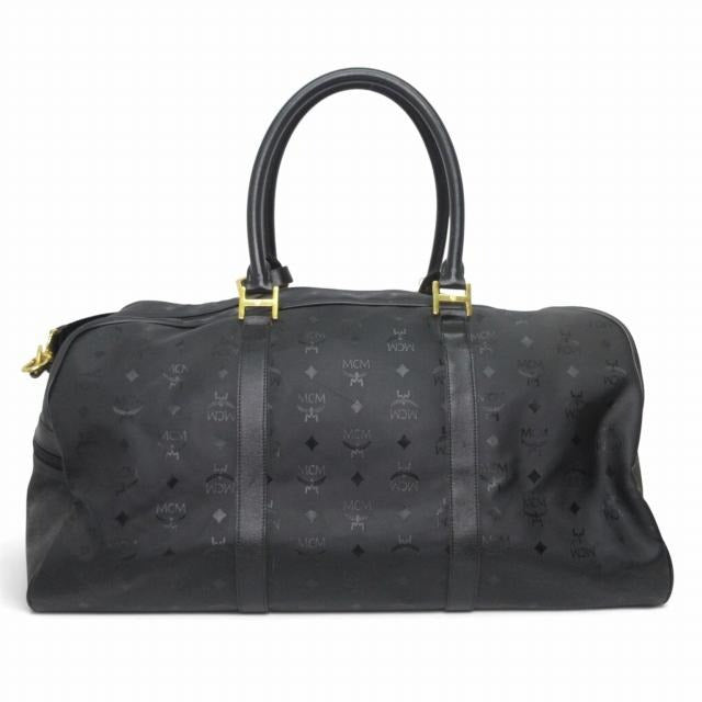 エムシーエム MCM 美品 ロゴグラム ヴィセトス柄 2WAY ボストンバッグ