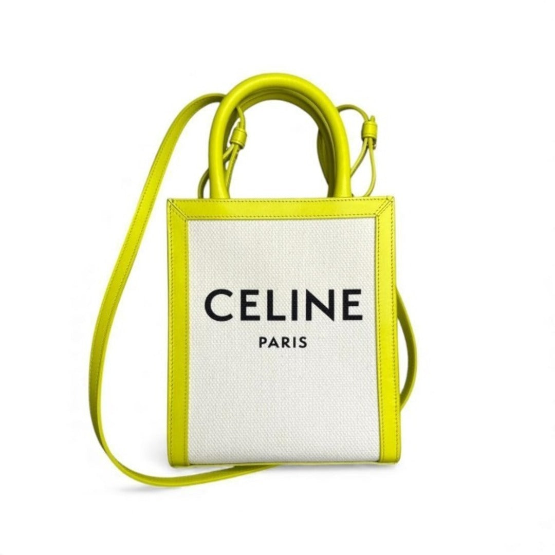 セリーヌ CELINE 美品 Mini Cabas Vertical
