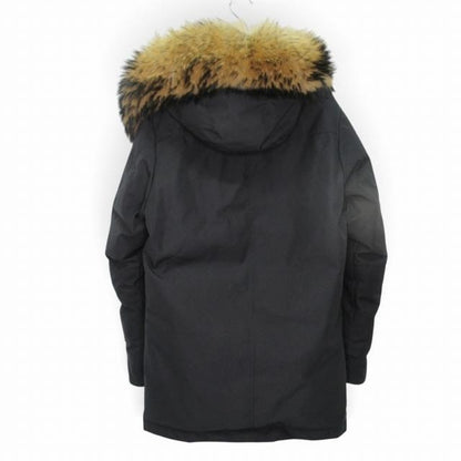 ピレネックス Pyrenex 美品 ANNECY FUR アヌシーダウンジャケット コート ファー ワッペン HMM037
