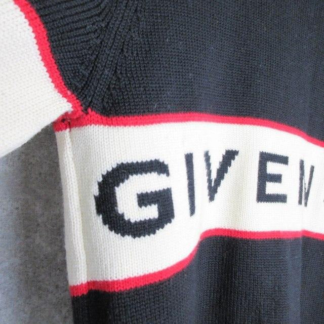 ジバンシィ GIVENCHY 美品 20AW Band Heavy Sweater バンドヘビーセーター ニット ロゴ