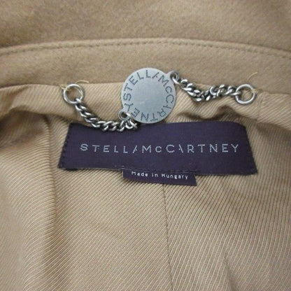 ステラマッカートニー STELLA McCARTNEY 長袖 コート ステンカラーブライスチェスター ウール 40 Lサイズ相当 ベージュ系