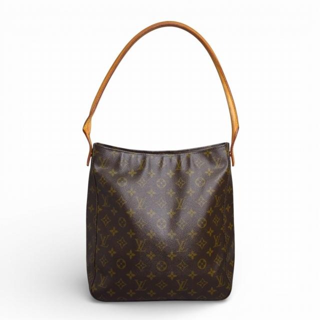 ルイヴィトン LOUIS VUITTON ルーピングGM ショルダーバッグ モノグラム