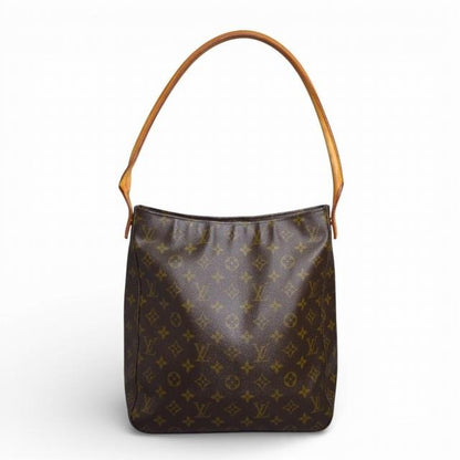ルイヴィトン LOUIS VUITTON ルーピングGM ショルダーバッグ モノグラム