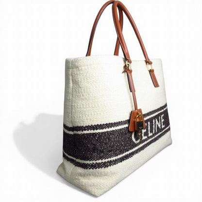 セリーヌ CELINE 美品 HORIZONTAL ホリゾンタル トートバッグ ロゴ 190062DBS.19RT