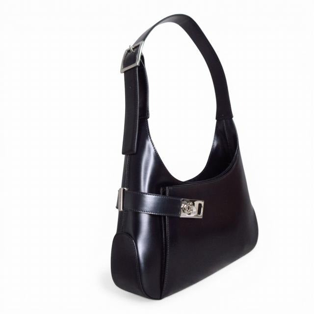 サルヴァトーレフェラガモ Salvatore Ferragamo 美品 ガンチーニ ショルダーバッグ