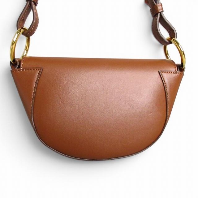 ステラマッカートニー STELLA McCARTNEY 美品 マーリー ロゴバッグ Marlee Logo Bag ショルダーバッグ シナモン