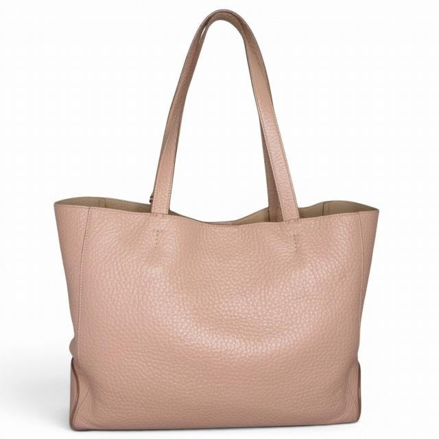 トッズ TOD'S トートバッグ シボレザー ベージュ