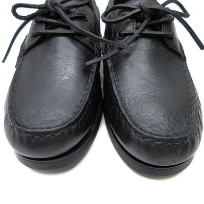 ポロ ラルフローレン POLO RALPH LAUREN ビリーズ BILLY'S 別注 ボートシューズ デッキシューズ 靴 シボ革 箱有 26cm ブラック