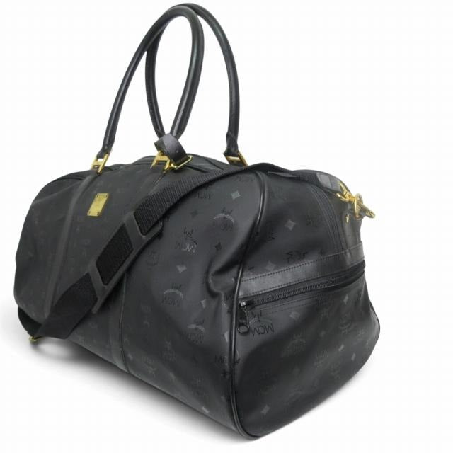 エムシーエム MCM 美品 ロゴグラム ヴィセトス柄 2WAY ボストンバッグ