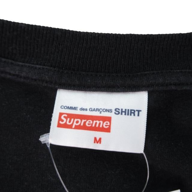 シュプリーム SUPREME ×COMME des GARCONS SHIRT Tシャツ M