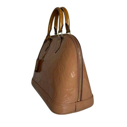 ルイヴィトン LOUIS VUITTON M91583 アルマPM モノグラム ヴェルニ