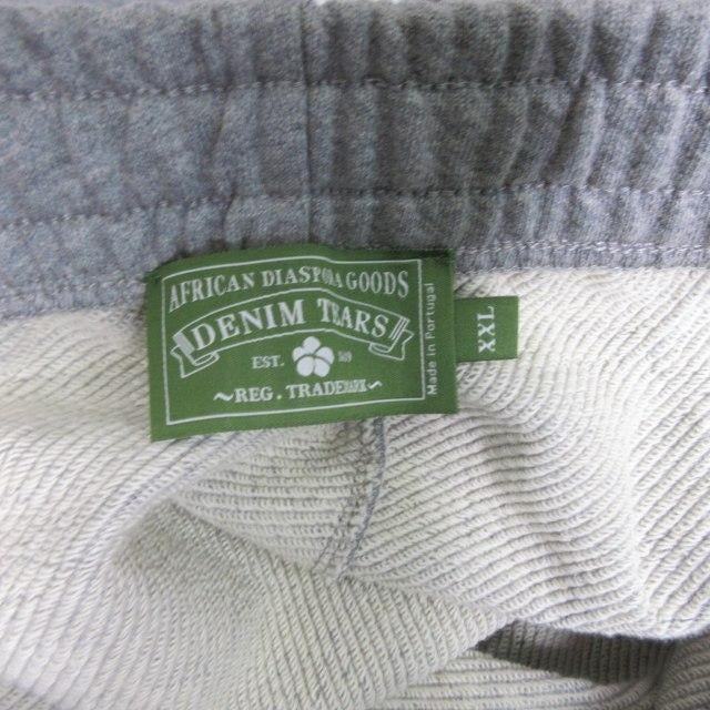 DENIM TEARS デニムティアーズ COTTON WREATH SWEAT PANTS コットンリース スウェットパンツ グレー XXL