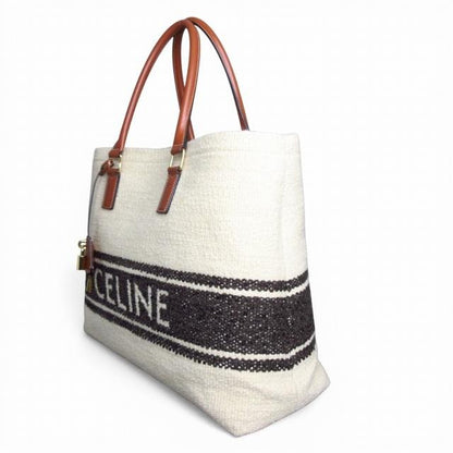 セリーヌ CELINE 美品 HORIZONTAL ホリゾンタル トートバッグ ロゴ 190062DBS.19RT