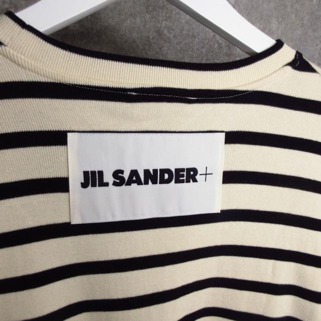 未使用品 ジルサンダープラス JIL SANDER＋ タグ付き 新品 ボーダーＴシャツ