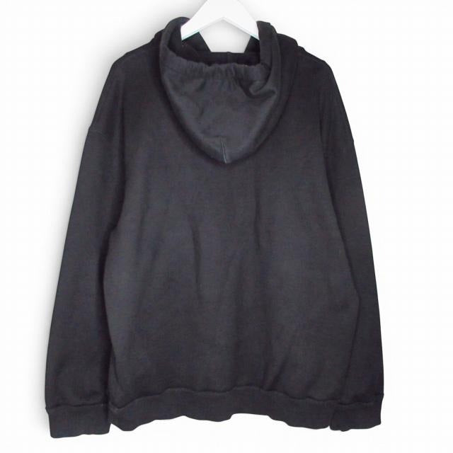 ヴァレンティノ ヴァレンチノ VALENTINO Vロゴ パーカー フーディー スウェット プルオーバー ブラック XLサイズ