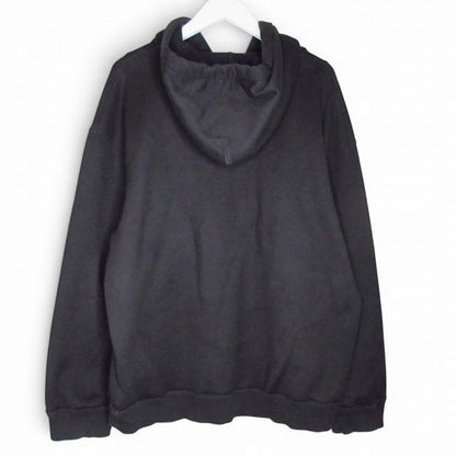 ヴァレンティノ ヴァレンチノ VALENTINO Vロゴ パーカー フーディー スウェット プルオーバー ブラック XLサイズ