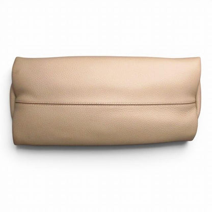 トッズ TOD'S LEATHER BAG レザーバッグ ハンドバッグ ベージュ×ボルドー E05070126319