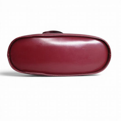 イヴサンローラン YVES SAINT LAURENT ハンドバッグ ヴィンテージ ボルドー