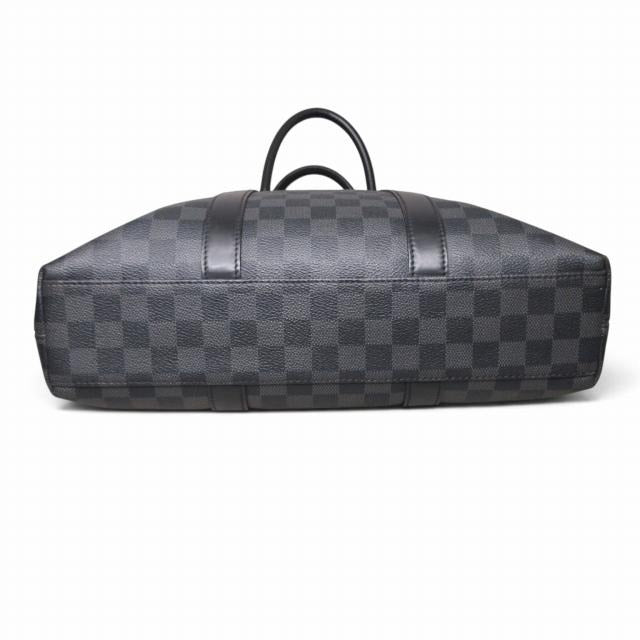 ルイヴィトン LOUIS VUITTON ダミエ グラフィット アントン トートバッグ N40000 ブラック