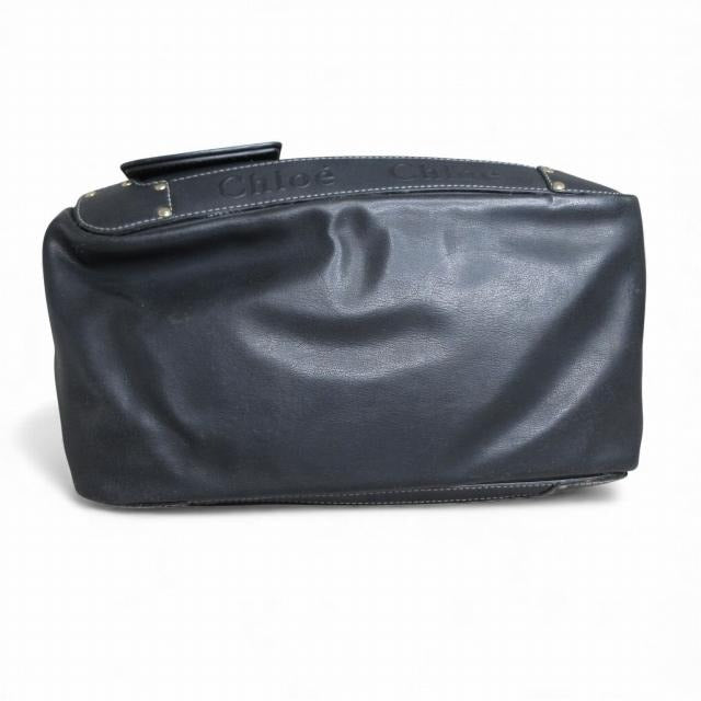 クロエ CHLOE エデン トートバッグ ロゴ ブラック