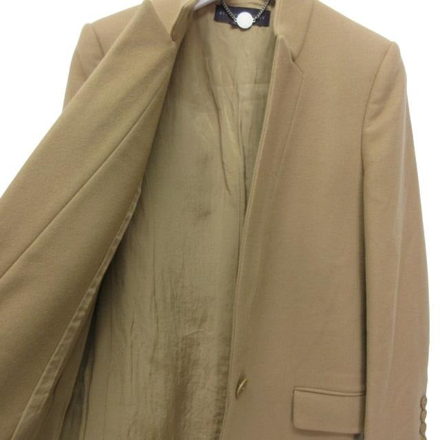 ステラマッカートニー STELLA McCARTNEY 長袖 コート ステンカラーブライスチェスター ウール 40 Lサイズ相当 ベージュ系