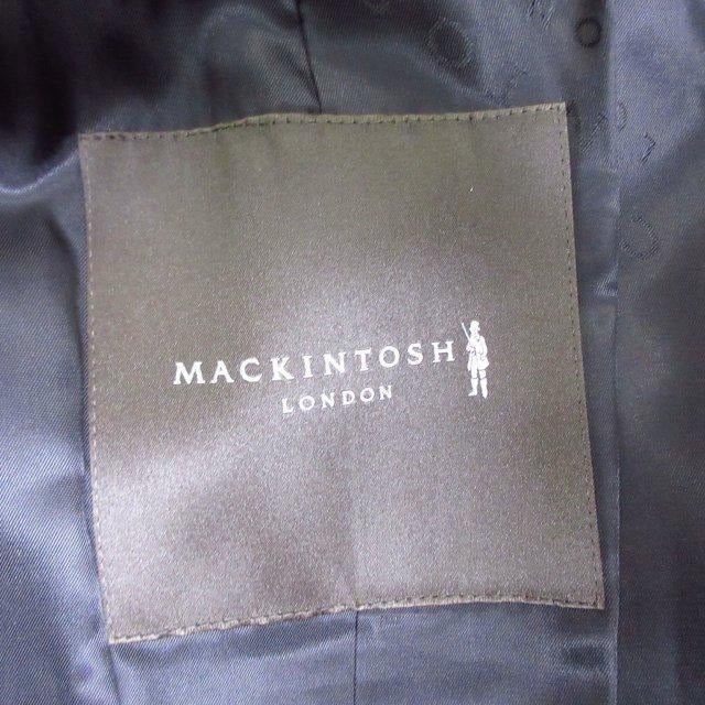 マッキントッシュ ロンドン MACKINTOSH LONDON バントン BANTON ウール ダブルクロス ベロア コート ステンカラー