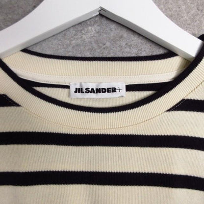 未使用品 ジルサンダープラス JIL SANDER＋ タグ付き 新品 ボーダーＴシャツ