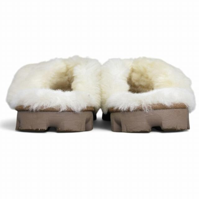 アグ UGG ムートン サンダル スリッパ コケット キャメル系 23cm