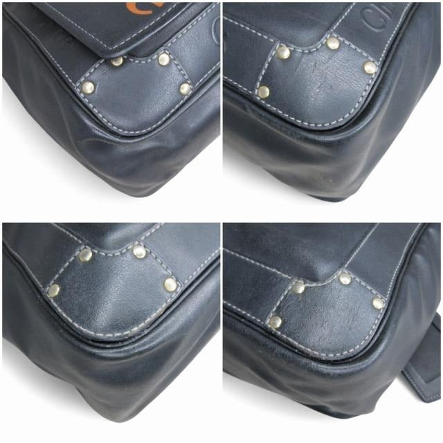 クロエ CHLOE エデン トートバッグ ロゴ ブラック