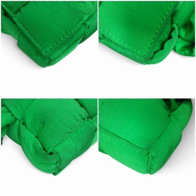 ボッテガヴェネタ BOTTEGA VENETA パデッドテックカセット ショルダーバッグ クロスボディバッグ パラキート