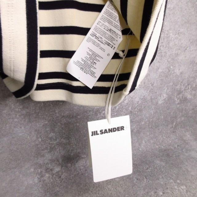 未使用品 ジルサンダープラス JIL SANDER＋ タグ付き 新品 ボーダーＴシャツ