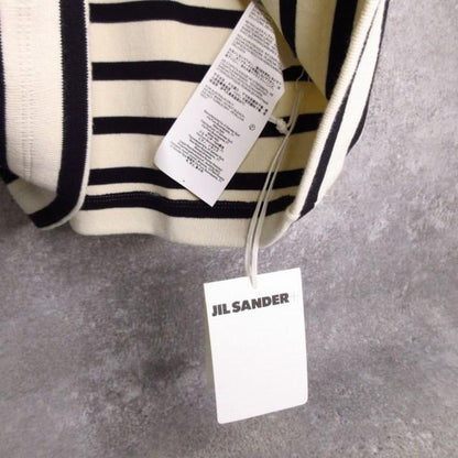 未使用品 ジルサンダープラス JIL SANDER＋ タグ付き 新品 ボーダーＴシャツ