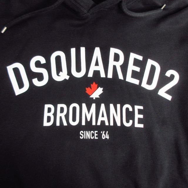 ディースクエアード DSQUARED2 ロゴスウェット プルオーバー フーディー パーカー オーバーサイズ