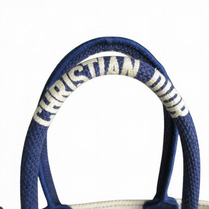 クリスチャンディオール Christian Dior 美品 バーティカル ブックトート キャンバス