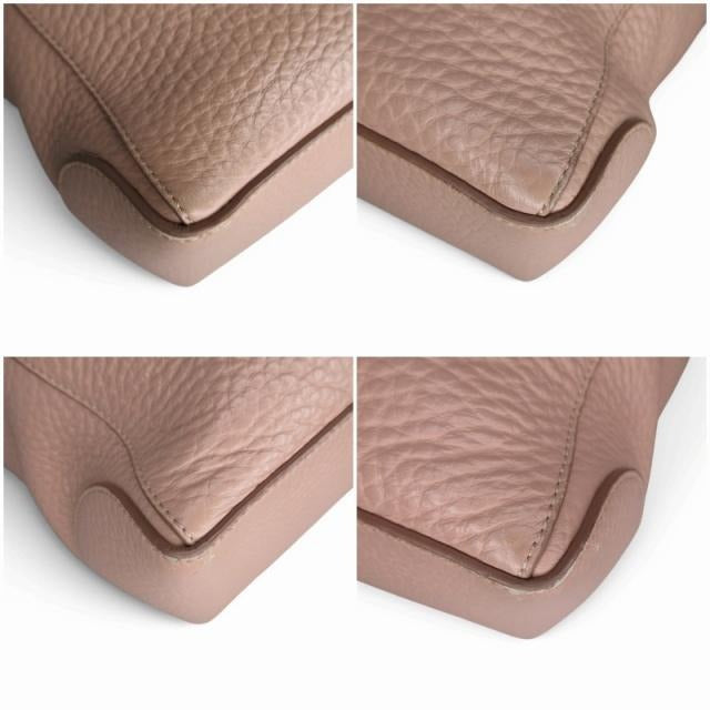 トッズ TOD'S トートバッグ シボレザー ベージュ