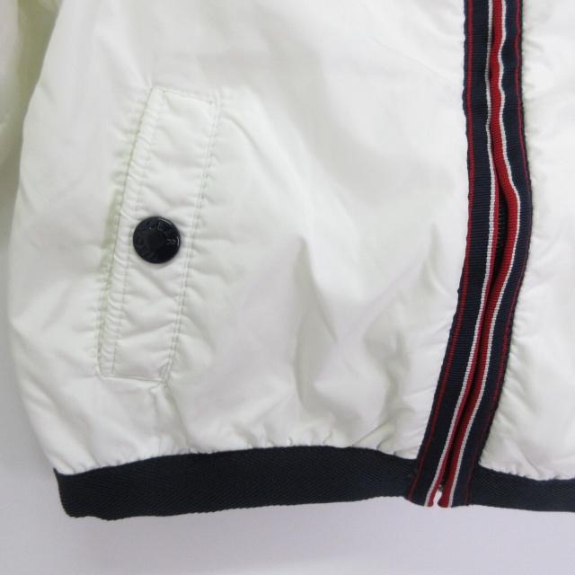 キッズ　モンクレール MONCLER フーデットジャケット ブルゾン ホワイト 92189