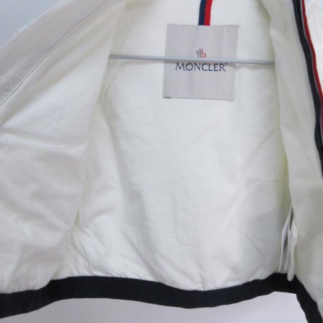 キッズ　モンクレール MONCLER フーデットジャケット ブルゾン ホワイト 92189